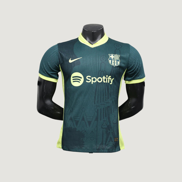 FC Barcelone – Maillot Extérieur 25/26 (PRO) – Vert & Jaune